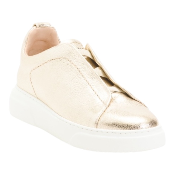 La CANADIENNE Shoes - LA CANADIENNE Made In Italy Leather Brera Laceless Sneakers size 36.5